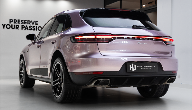 Porsche PPF – Premium Paint Protection Film for Porsche Porsche PPF (Paint Protection Film) applied to a luxury Porsche car, providing premium protection and a flawless finish.